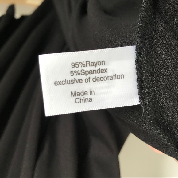 Lane Bryant Black Sleeveless Crochet Back Dress 16 - Picture 9 of 9